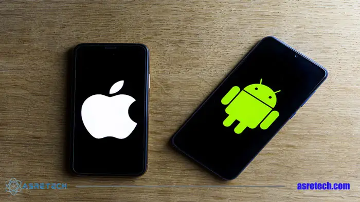 مقایسه اندروید و ios
