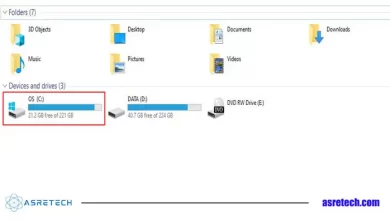 خالی کردن درایو c