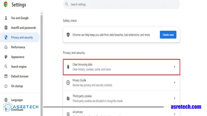 مرحله سوم رفع ارور this site can't be reached