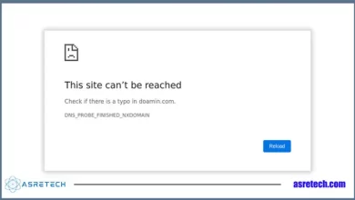 رفع ارور this site can't be reached