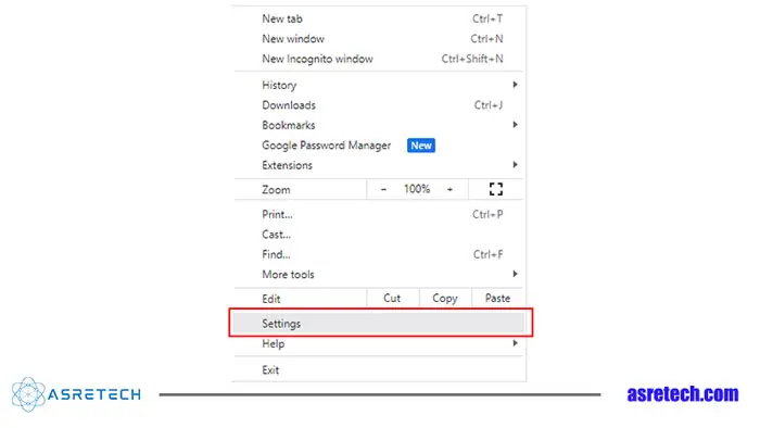 پاك كردن كش مرورگر کروم